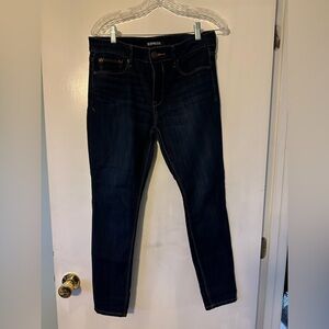 Women’s Express jeans - legging mid-rise (stretch). Size 8 short.